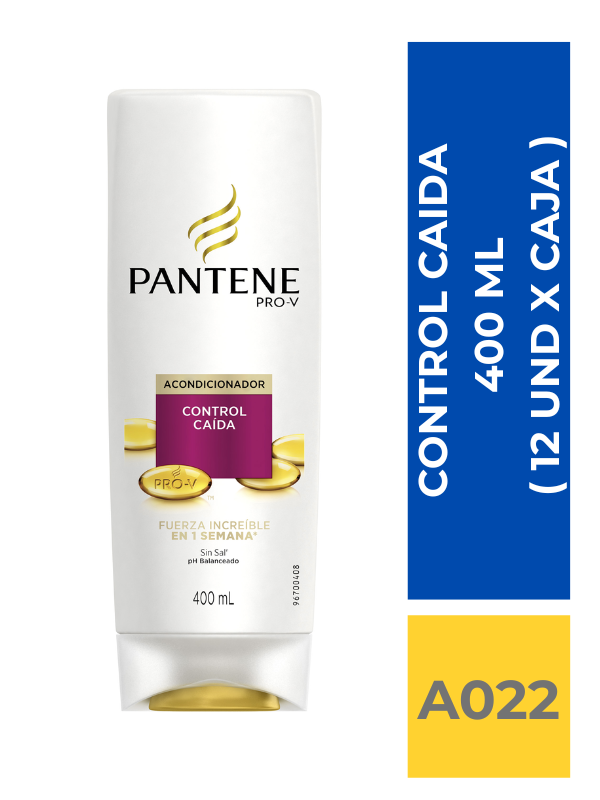 comercialboom (18) ACOND PANTENE COTROL CAIDA 400ML ( 12 UND X CAJA ) - Imagen 1