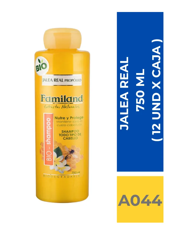 SHAMP. FAMILAND JALEA REAL 750 ML ( 12 UND X CAJA ) - Imagen 1