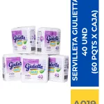 SERVILLETA GIULIETTA 40 un (CAJA x 60 und)
