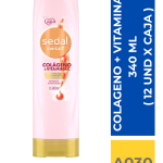 ACOND SEDAL COLAGENO Y VIT C 340 ML ( 12 UND X CAJA )