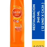 ACOND SEDAL RESTAURACION INSTANTANEA 340 ML ( 12 UND X CAJA )