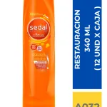 ACOND SEDAL RESTAURACION INSTANTANEA 340 ML ( 12 UND X CAJA )