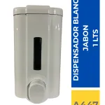 DISPENSADOR JABON COLOR BLANCO 1000 ML