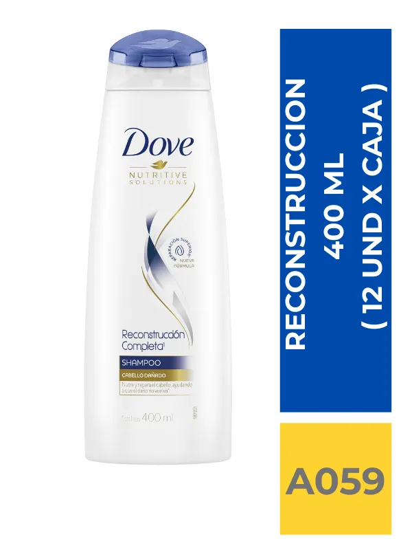 SHAMP. DOVE RECONSTRUCCION 400 ML ( 12 UND X CAJA ) - Imagen 1