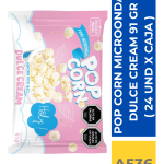 POP CORN MICROONDAS DULCE CREAM 91 GR ( 24 UND X CAJA )