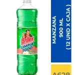 LIMPIA PISOS BRILLEX MANZANA 900ML ( 12UND X CAJA )