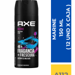 DEO.SPRAY AXE MARINE 150 ML ( 12 UND X CAJA )