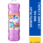 POETT LIMPIA PISOS ESPIRITU PLAY 900ML ( 12 UND X CAJA )
