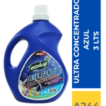 DET. ECOLUG ULTRA CONSENTRADO 3 LT AZUL