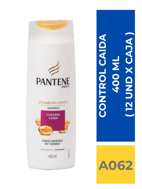 SHAMP. PANTENE CONTROL CAIDA 400 ML ( 12 UND X CAJA ) - Imagen 1