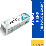 TOALLA HIGIENICA PARA TI BASICA 8UND ( 25 PACK X CAJA )