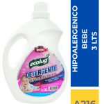 DET. ECOLUG HIPOALERGENICO BEBE 3 LT