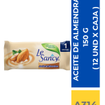 JABON BARRA LE SANCY ACEITE DE ALMENDRA 150 G ( 12 UND X CAJA )