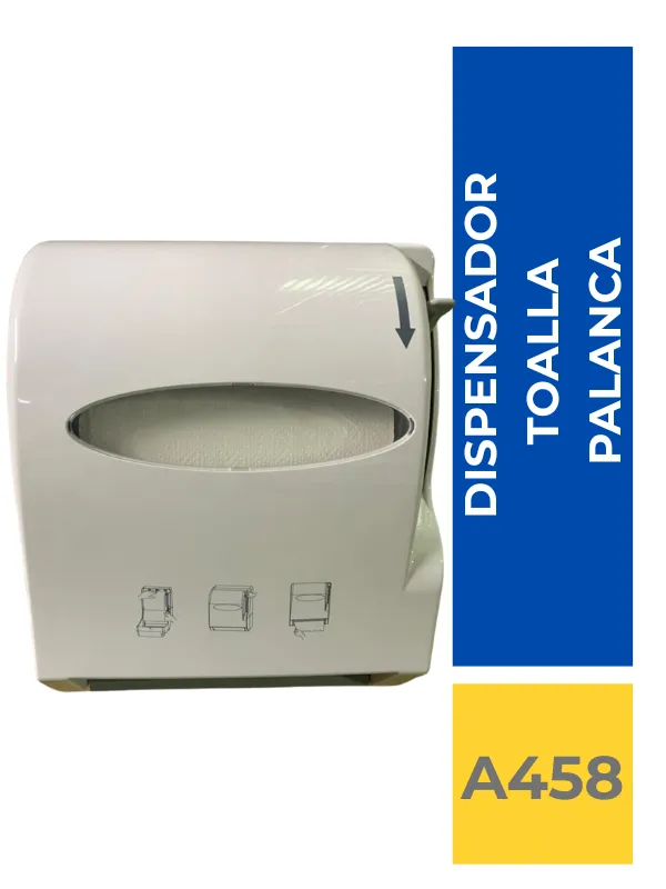 DISPENSADOR PALANCA TOALLA CLASICO - Imagen 1