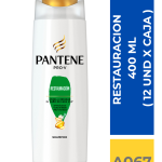 SHAMP. PANTENE RESTAURACION 400 ML ( 12  UND X CAJA )