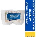 PAPEL HIGIENICO AFFECTO MAXI KING X 6