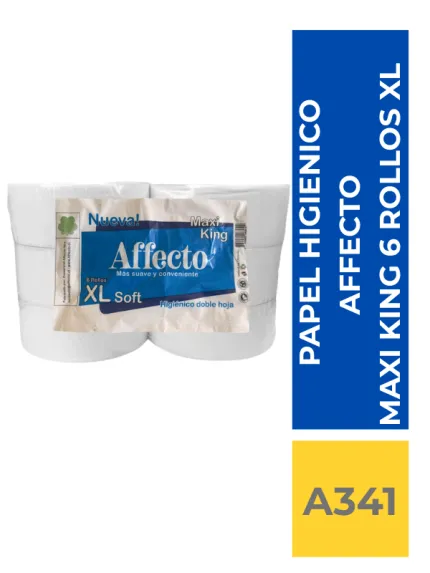 PAPEL HIGIENICO AFFECTO MAXI KING X 6