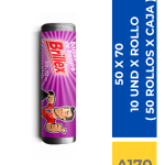 BOLSA BASURA BRILLEX 50X70 ( 50 UND X CAJA )