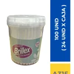 COTONITOS BRILLEX 100 UN. ( 24 UND X CAJA )