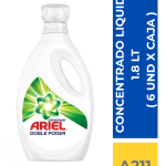 DET. ARIEL CONCENTRADO D/P 1.8 KG ( 6 UND X CAJA )