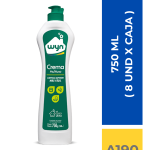 LIMPIADOR CREMA WYN 750 ML ( 8 UND X CAJA )