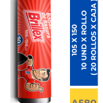 BOLSA BASURA BRILLEX 105 X 150 ( 15 UND X CAJA )