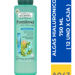 SHAMP. FAMILAND  ALGAS HIALURONICO 750 ML ( 12 UND X CAJA )
