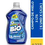 DET. BIO FRESCURA CAMPO DE HIELO 3 LT (AZUL) ( 6 UND X CAJA )