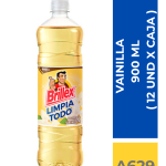 LIMPIA PISOS BRILLEX VAINILLA 900ML ( 12UND X CAJA )