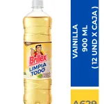 LIMPIA PISOS BRILLEX VAINILLA 900ML ( 12UND X CAJA )