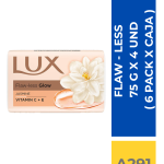JABON BARRA LUX FLAW LESS 75 G X 4 UND ( 6 PACK X CAJA )