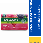 JABON BARRA PALMOLIVE FRAMBUESA Y MORA 85 G ( 12 UND X PACK )