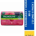 JABON BARRA PALMOLIVE FRAMBUESA Y MORA 85 G ( 12 UND X PACK )