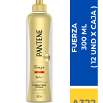 CREMA PARA PEINAR PANTENE FUERZA 300 ML ( 12 UND X CAJA )