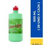 CLORO CLORINDA 500 ML ( 28 UND X CAJA )