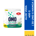 DET. OMO SOFT VERDE ALOE 400 GR ( 30 UN X MANGA )