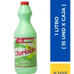 CLORO CLORINDA 1 LITRO ( 15 UND X CAJA )