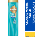 SHAMP. SEDAL CELULAS MADRE  340 ML ( 12 UND X CAJA )