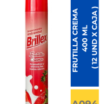 AMBIENTAL BRILLEX FRUTILLA CREMA 360 ML ( 12 UND X CAJA )