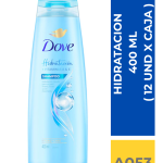 SHAMP. DOVE HIDRATACION 400 ML ( 12 UND X CAJA )