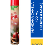 AMBIENTAL BRILLEX MANZANA CANELA 360 ML ( 12 UND X CAJA )