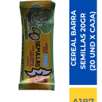 BARRA CEREAL SEMILLAS 20 GR X 20 UND ( 12 DISPLAY X CAJA )