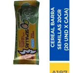 BARRA CEREAL SEMILLAS 20 GR X 20 UND ( 12 DISPLAY X CAJA )
