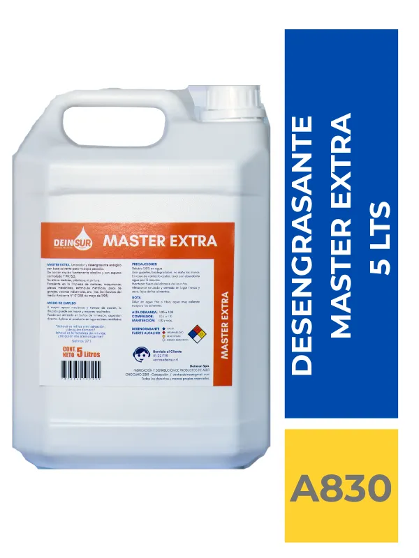 DESENGRASANTE MASTER EXTRA 5 LT - Imagen 1