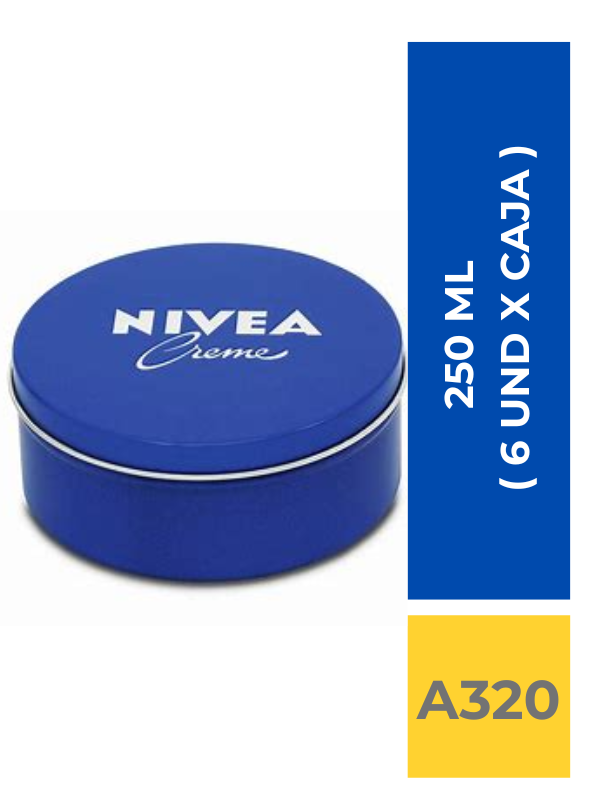 comercialboom (29) CREMA NIVEA 250 ML ( 6 UND X CAJA ) - Imagen 1