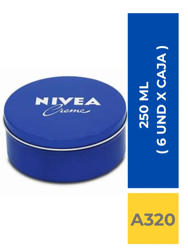 CREMA NIVEA 250 ML ( 6 UND X CAJA ) - Imagen 1