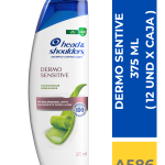 SHAMP. HEAD&SHOULDERS DERMO SENSITIVE 375ML X 12