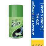 AMBIENTAL RECARGA BRILLEX AROM DEL BOSQ.270 ML ( 12 UND X CAJA )