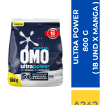 DET. OMO ULTRA POWER 800 GR ( 18 UND X MANGA )