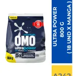 DET. OMO ULTRA POWER 800 GR ( 18 UND X MANGA )